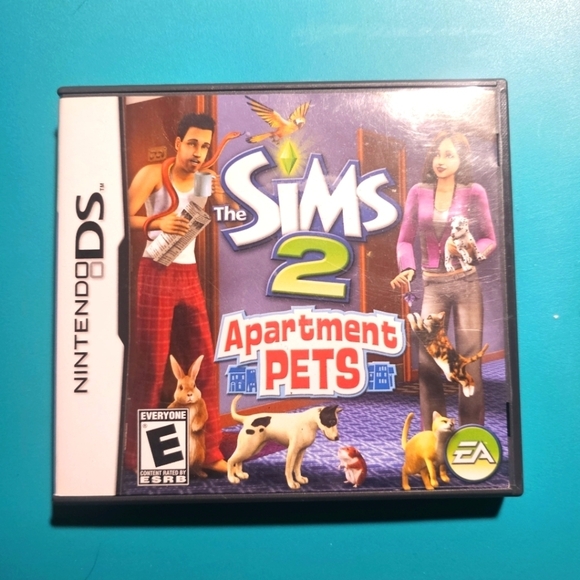 Nintendo Other - Nintendo DS The Sims 2: Apartment Pets Video Game With Manuel + Game + Case Exce